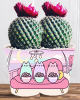 Doniczka do kwiatów/roślin - Pusheen - Kotek