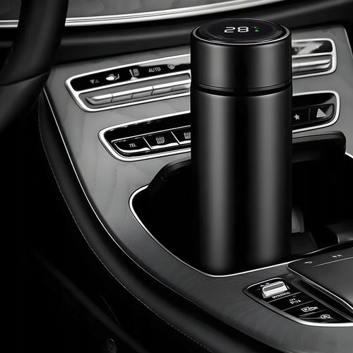 KUBEK TERMICZNY TERMOS LED 500ml NA KAWĘ HERBATĘ DOTYKOWY DO SAMOCHODU PRO na Arena.pl