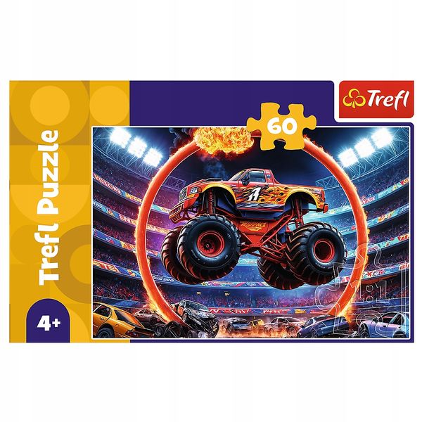 PUZZLE 60 MONSTER TRUCK 17404 zdjęcie 1