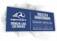 Tabliczka Laminat 10x5 cm z Grawerem Personalizacja Twojego Logo Tekst