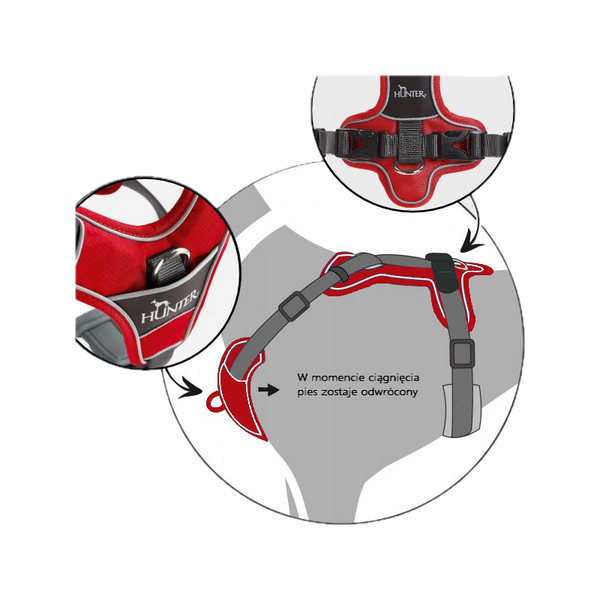 Szelki Hunter Divo, rozmiar S zdjęcie 2