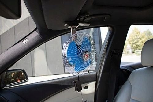 WIATRAK WENTYLATOR SAMOCHODOWY OBROTOWY 12V KLIPS na Arena.pl