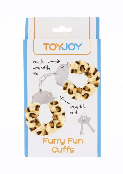 Furry Fun Cuffs Leopard zdjęcie 2