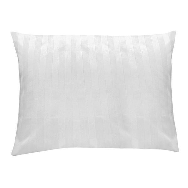 Poszewka hotelowa na zakładkę PASY 2cm biała/50x60 zdjęcie 1