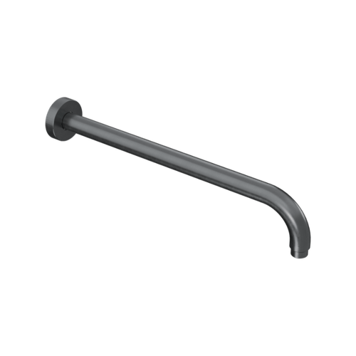 Ramię prysznicowe ścienne 40 cm okrągłe, grafit szczotkowany na Arena.pl