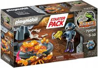 PLAYMOBIL DINO RISE STARTER PACK WALKA Z OGNISTYM SKORPIONEM 70909