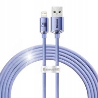 Kabel niktrade USB - Apple Lightning 2 m fioletowy