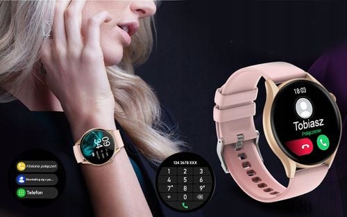 Smartwatch Gravity GT11-2 złoty na Arena.pl