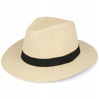Kapelusz słomkowy męski na lato