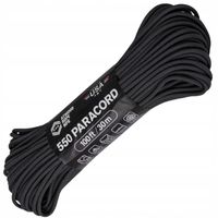 Linka Atwood 550 Rope Paracord 4mm/30m Czarna