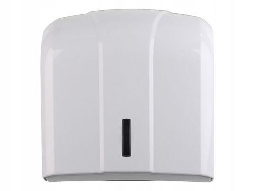 Pojemnik Dozownik Podajnik ręczniki papierowe ZZ Biały Naścienny ATEST PZH na Arena.pl