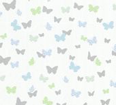 TAPETA DLA DZIECI MOTYLE WINYLOWA NA FLIZELINIE
