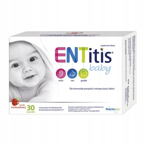 Entitis Baby smak bananowy 30 saszetek na Arena.pl