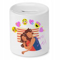 Skarbonka Prezent Walentynki I Love You Z Nadrukiem Ze Zdjęciem