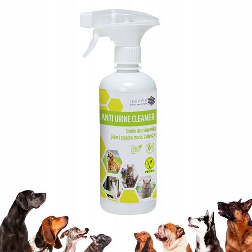 NEUTRALIZATOR POCHŁANIACZ ZAPACHÓW MOCZU PSA 2x 500ml ISOKOR USUWA ZAPACH na Arena.pl