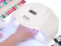 LAMPA DO PAZNOKCI 36 LED UV 54W HYBRYDY ŻELE