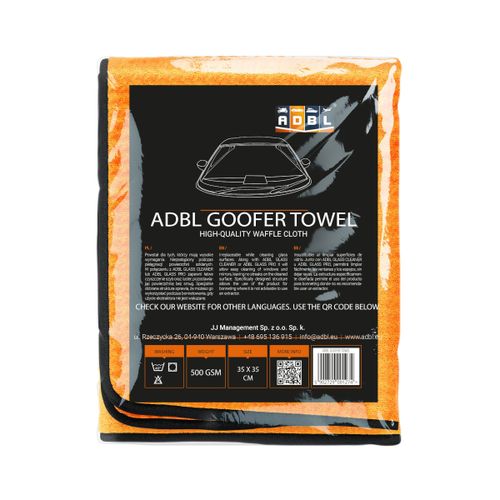 ADBL Goofer Towel mikrofibra waflowa do szyb i luster 35x35 cm na Arena.pl