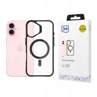 Etui plecki 3mk Satin Armor MagCase Bezbarwne do Apple iPhone 16 Plus