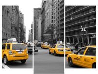 60 90CM OBRAZ 3 ELEM TAKSÓWKI CJ ISHERWOOD ŚCIENNY DRUK PŁÓTNO