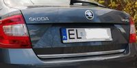 Skoda RAPID Liftback Sedan - LISTWA CHROM na Klapę