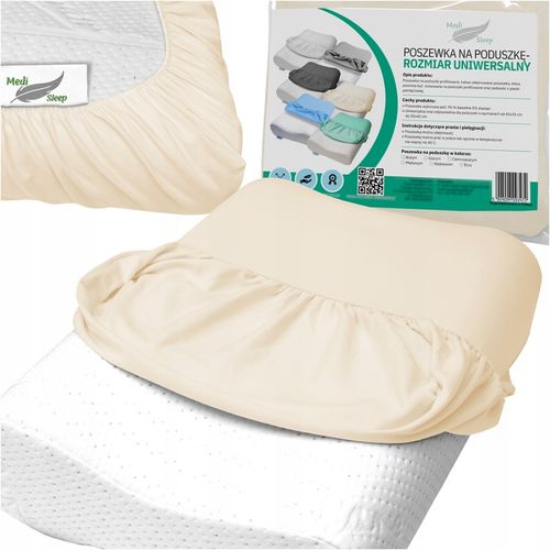 POSZEWKA NA PODUSZKĘ ORTOPEDYCZNĄ PROFILOWANĄ MEMORY UNIWERSALNA na Arena.pl