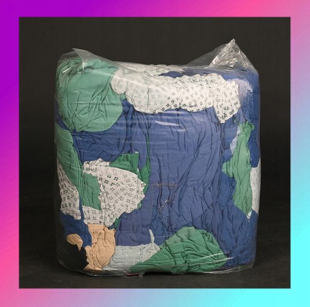 CZYŚCIWO BAWEŁNIANE PRZEMYSŁOWE KOSZULE KOLOR CIĘTE BEZPYŁOWE 10 KG zdjęcie 1