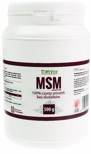 MSM organiczny związek siarki proszek 500g MyVita