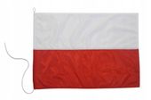 Flaga Polski Barwy jachtowa 65x40cm żeglarska