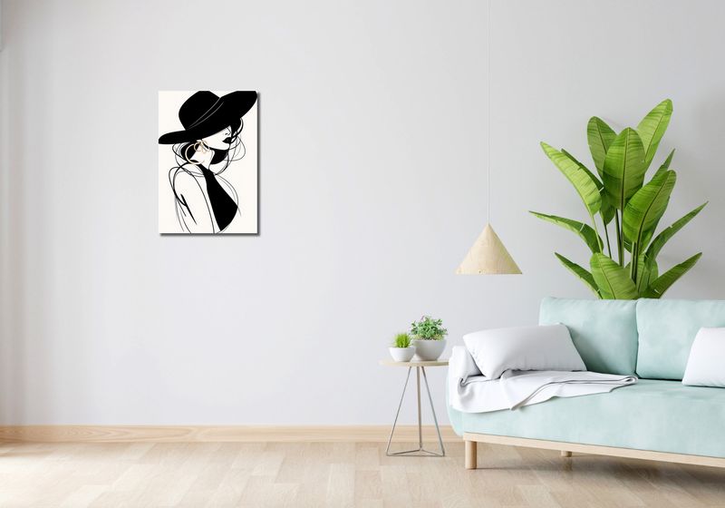 Obraz 40x60cm Uwikłana Elegancja zdjęcie 2