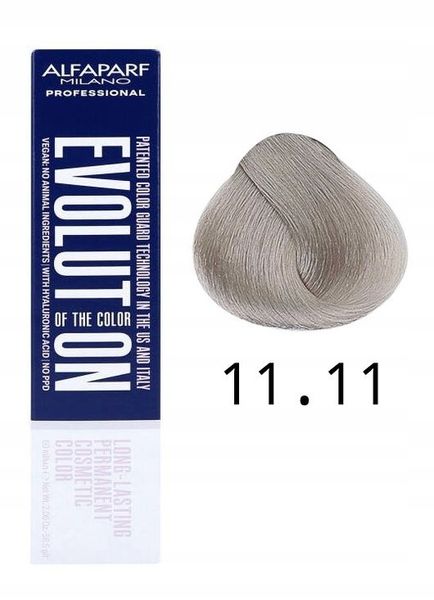 Alfaparf Evolution of the color farba do włosów EOC 11.11 60 ml zdjęcie 2
