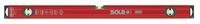 POZIOMICA WSKAŹNIK POZIOMU I PIONU RED 3 80 CM 01215101 SOLA