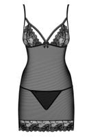 koszulka nocna ze stringami wonderia s/m obsessive