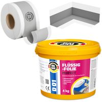 Folia w płynie 4kg Hydroizolacja Taśma 5m Zestaw