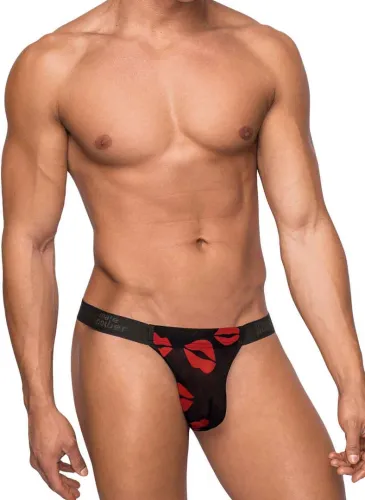 male power lxl kiss me stringi męskie niskie z elastycznym paskiem na Arena.pl