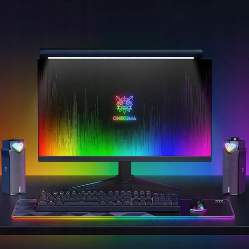 ONIKUMA L1 GŁOŚNIKI GAMINGOWE USB RGB SOUNDBAR DO KOMPUTERA GRANIA BT 5.3 na Arena.pl