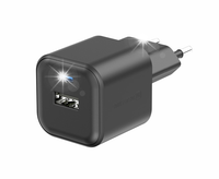SZYBKA ŁADOWARKA SIECIOWA GaN 20W Power Delivery 1x USB-C+ 1xUSB-A SWISSTEN