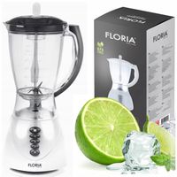 BLENDER KIELICHOWY BIAŁY 3 BIEGI + PULSE 1,5L 300W