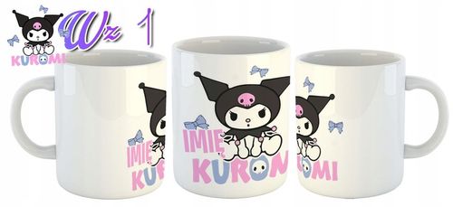 ZESTAW KOSZULKA KUBEK IMIĘ KUROMI ONEGAI MY MELODY PREZENT URODZINY MIKOŁAJ na Arena.pl