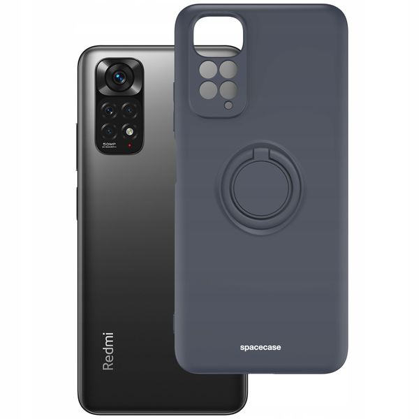 ETUI MATOWE DO REDMI NOTE 11 / 11S SPACECASE SILICONE RING + SZKŁO zdjęcie 7