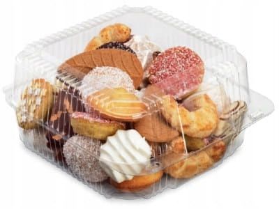 Pojemniki plastikowe na ciasto 164x148x82 - 50szt na Arena.pl