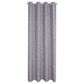 Zasłona gotowa na przelotkach EVI 140x250 szara srebrny