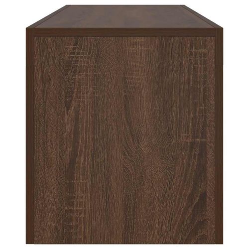 Szafka TV z oświetleniem LED, brązowy dąb, 140x36,5x40 cm na Arena.pl