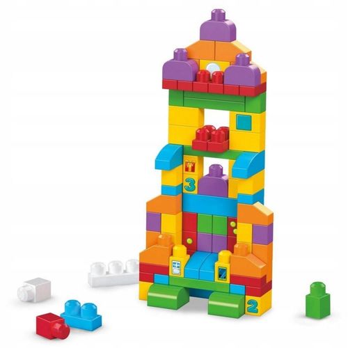 MEGA BLOKS KLOCKI FIRST BUILDERS TORBA 150EL FVJ49 na Arena.pl