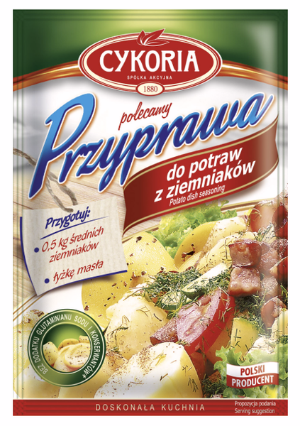 CYKORIA PRZYPRAWA DO ZIEMNIAKÓW 30G zdjęcie 1