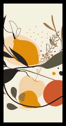 Plakat 50x100cm Botaniczny Wir na Arena.pl