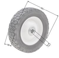 Koło jezdne kosiarki z łożyskiem 150mm 608HIB