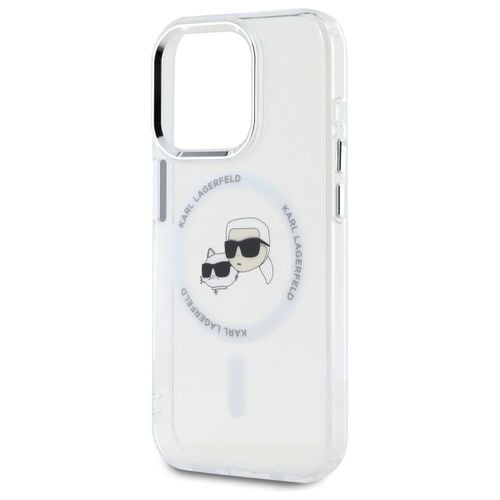 Etui Karl Lagerfeld do iPhone 15 Pro, Biały, MagSafe na Arena.pl