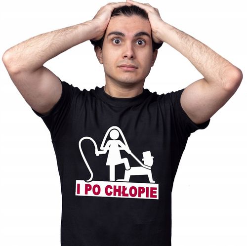 KOSZULKA TSHIRT WIECZÓR KAWALERSKI I PO CHLOPIE S na Arena.pl
