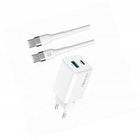 Szybka ładowarka GaN 45W USB-C z kablem do Samsung Galaxy A06S