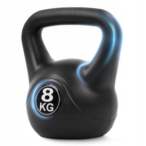KETTLEBELL KETTLE 8 KG KULA ODWAŻNIK HANTLA CIĘŻAR DO ĆWICZEŃ FITNESS BELL na Arena.pl